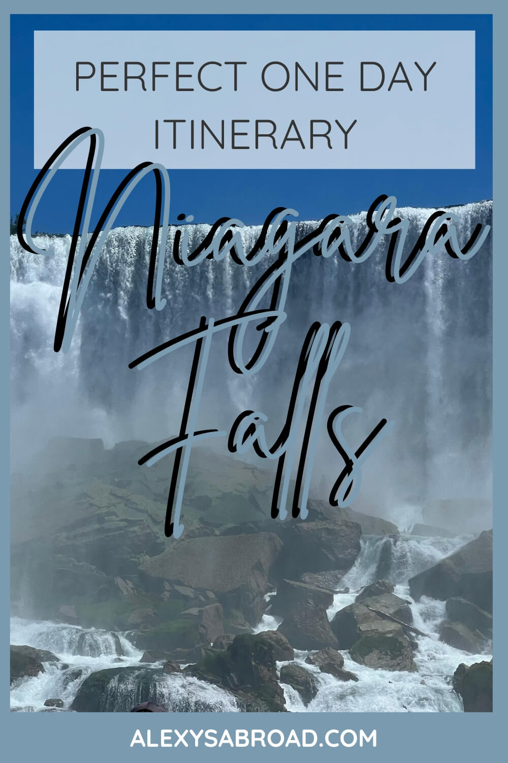 one day in niagara falls