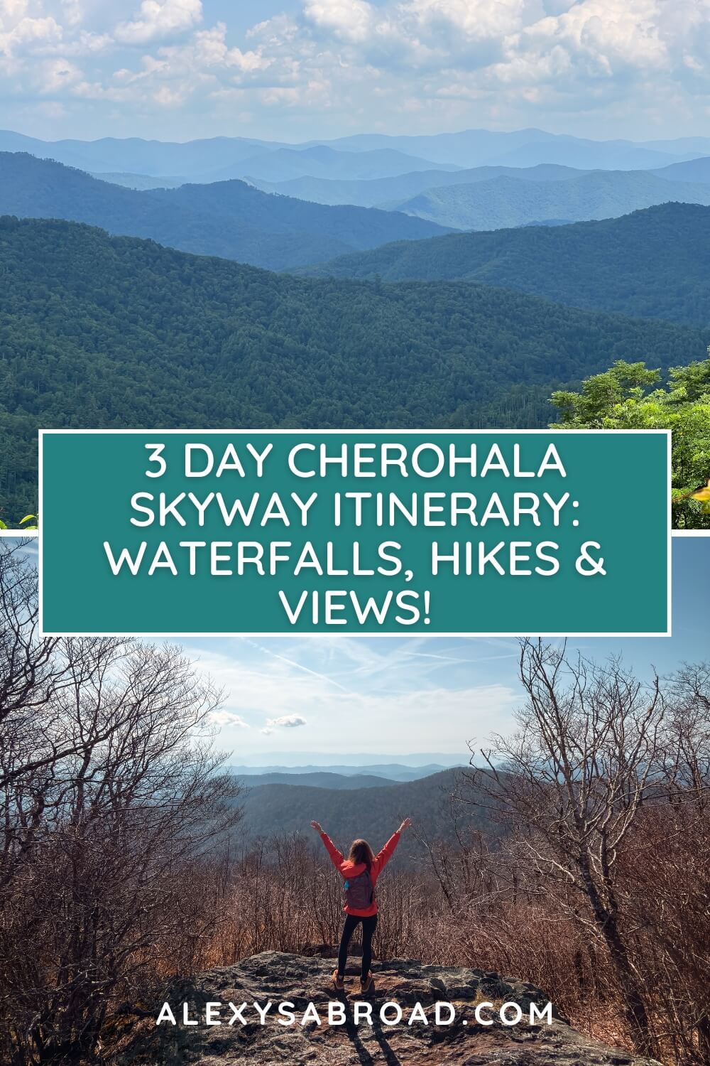 3 day cherohala skyway itinerary